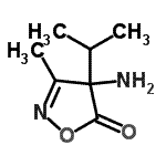 CAS#: 758654-81-8， 4-Amino-4-isopropyl-3-methyl-1,2-oxazol-5(4H)-one