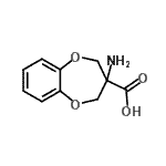 CAS#: 758673-53-9, 3-Amino-3,4-dihydro-2H-1,5-benzodioxepine-3-carboxylic acid