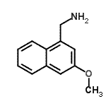 CAS#: 758676-45-8， 1-(3-Methoxy-1-naphthyl)methanamine