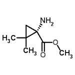 CAS#: 758684-39-8， Methyl (1S)-1-amino-2,2-dimethylcyclopropanecarboxylate