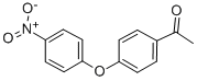 structure of CAS# 75919-92-5, 4-Acetyl-4'-Nitrodiphenyl Ether;Bim-0014481.P001;Sr-01000640366-1;Nsc43064