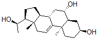 CAS#: 75921-90-3， (3S,5S,6S,8S,10S,13S,14S,17S)-17-(1-Hydroxyethyl)-10,13-Dimethyl-2,3,4,5,6,7,8,12,14,15,16,17-Dodecahydro-1H-Cyclopenta[a]Phenanthrene-3,6-Diol