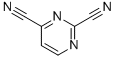 structure of CAS# 75928-84-6, 2,4-Pyrimidinedicarbonitrile;2,4-Pyrimidinedicarbonitrile (9CI);Pyrimidine-2,4-Dicarbonitrile