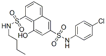 CAS#: 75935-42-1， N-Butyl-N'-(4-Chlorophenyl)-8-Hydroxynaphthalene-1,6-Disulfonamide