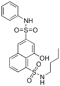 CAS#: 75935-43-2， N-Butyl-8-Hydroxy-N'-Phenylnaphthalene-1,6-Disulfonamide