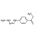 CAS#: 759400-69-6， Methyl 4-{[(Z)-triazanylidenemethyl]amino}benzoate