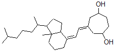 CAS#: 75946-87-1， 6-[(2Z)-2-[7alpha-Methyl-1-(6-Methylheptan-2-Yl)-2,3,3A,5,6,7-Hexahydro-1H-Inden-4-Ylidene]Ethylidene]Cycloheptane-1,4-Diol