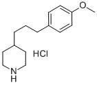 CAS#: 75999-98-3， 4-[3-(4-Methoxyphenyl)Propyl]Piperidine Hydrochloride
