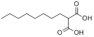 结构式 CAS# 760-55-4, 2-辛基丙二酸