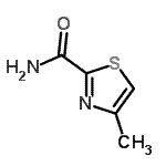 CAS#: 760201-86-3， 4-Methyl-1,3-thiazole-2-carboxamide