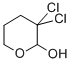 CAS#: 76043-70-4， 3,3-Dichloro-2-Hydroxytetrahydropyran