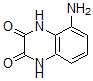 structure of CAS# 76097-87-5, 5-Amino-1,4-Dihydro-2,3-Quinoxalinedione;2,3-Quinoxalinedione,5-Amino-1,4-Dihydro-(9CI)