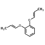 CAS#: 760980-80-1， 1,2-Bis[(1E)-1-propen-1-yloxy]benzene