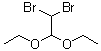 structure of CAS# 761-17-1, 1,1-Dibromo-2,2-diethoxyethane;1,1-Dibromo-2,2-diethoxyethane #;Dibromoacetaldehyde diethyl acetal