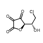 CAS#: 76100-50-0， (5R)-5-[(1R)-2-Chloro-1-hydroxyethyl]-2,3,4(5H)-furantrione