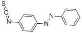 structure of CAS# 7612-96-6, 1-(4-Isothiocyanatophenyl)-2-Phenyl-Diazene;(4-Isothiocyanatophenyl)-Phenyl-Diazene;Zinc04269753;3-16-00-00356 (Beilstein Handbook Reference)