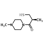CAS#: 761357-97-5， (2S)-2-Methyl-1-(4-methyl-1-piperazinyl)-3-sulfanyl-1-propanone