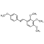 CAS#: 761436-03-7， (E)-N-(4-Methoxyphenyl)-1-(2,3,4-trimethoxyphenyl)methanimine