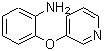 CAS#: 76167-49-2， 2-(3-Pyridinyloxy)aniline