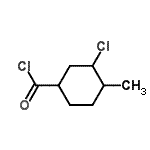 CAS#: 76170-68-8， 3-Chloro-4-methylcyclohexanecarbonyl chloride