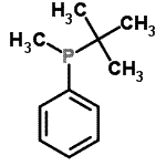 CAS#: 7621-16-1， Methyl(2-methyl-2-propanyl)phenylphosphine