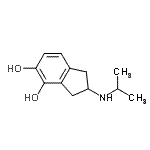 CAS#: 762194-44-5， 2-(Isopropylamino)-4,5-indanediol
