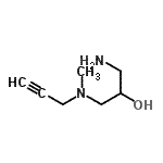 CAS#: 762217-92-5， 1-Amino-3-[methyl(2-propyn-1-yl)amino]-2-propanol