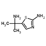 CAS#: 762272-01-5， 5-(2-Amino-2-propanyl)-1,3-thiazol-2-amine