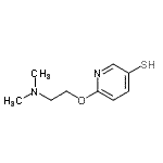 CAS#: 762272-31-1， 6-[2-(Dimethylamino)ethoxy]-3-pyridinethiol