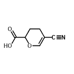 CAS#: 76245-01-7， 5-Cyano-3,4-dihydro-2H-pyran-2-carboxylic acid