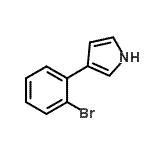 CAS 登录号：76304-46-6， 3-(2-溴苯基)-1H-吡咯