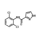 CAS#: 763108-27-6， N-(2,6-Dichlorophenyl)-1H-pyrazole-3-carboxamide