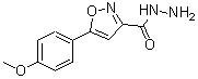 CAS#: 763109-56-4， 5-(4-Methoxyphenyl)-1,2-oxazole-3-carbohydrazide
