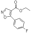 CAS 登录号：76344-88-2， 5-(4-氟苯基)-1,2-恶唑-4-羧酸乙酯