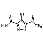 CAS#: 76390-73-3， 5-Acetyl-4-amino-1,2-oxazole-3-carboxamide