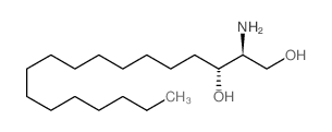 structure of CAS# 764-22-7, D-Erythro-Dihydro-D-Sphingosine;Idi1_033758;D3314_Sigma;Ncgc00024767-01