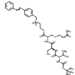 CAS#: 76408-60-1， 2-{[4-(Phenyldiazenyl)benzyl]sulfonyl}ethyl N-{[(2-methyl-2-propanyl)oxy]carbonyl}-L-threonyl-L-seryl-S-(acetamidomethyl)-L-cysteinate