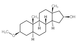 CAS#: 7642-97-9， (3S,5S,8R,9S,10S,13R,14S,16S)-3-Methoxy-10,13-Dimethyl-2,3,4,5,6,7,8,9 ,11,12,14,15,16,17-Tetradecahydro-1H-Cyclopenta[a]Phenanthren-16-Ol