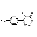 CAS#: 76435-48-8， Methyl 2-fluoro-3-(4-methylphenyl)-3-oxopropanoate