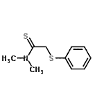 CAS#: 76454-68-7， N,N-Dimethyl-2-(phenylsulfanyl)ethanethioamide
