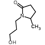 CAS#: 764718-04-9， 1-(3-Hydroxypropyl)-5-methyl-2-pyrrolidinone