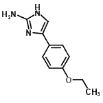 CAS 登录号：76507-16-9， 4-(4-乙氧基苯基)-1H-咪唑-2-胺