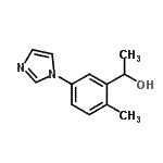 CAS#: 765229-54-7， 1-[5-(1H-Imidazol-1-yl)-2-methylphenyl]ethanol
