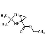 CAS#: 765242-60-2， Ethyl 1-[(trimethylsilyl)amino]cyclopropanecarboxylate
