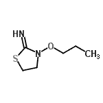 CAS#: 765243-68-3， 3-Propoxy-1,3-thiazolidin-2-imine