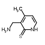 CAS#: 765269-44-1， 3-(Aminomethyl)-4-methyl-2(1H)-pyridinethione