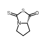 CAS#: 76532-69-9， (7aS)-3-Thioxotetrahydro-1H-pyrrolo[1,2-c][1,3]thiazol-1-one