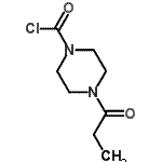 CAS#: 76535-76-7， 4-Propionyl-1-piperazinecarbonyl chloride