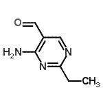 CAS#: 76574-51-1， 4-Amino-2-ethyl-5-pyrimidinecarbaldehyde