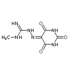 CAS#: 765842-38-4， N-Methyl-2-(2,4,6-trioxotetrahydro-5(2H)-pyrimidinylidene)hydrazinecarboximidamide